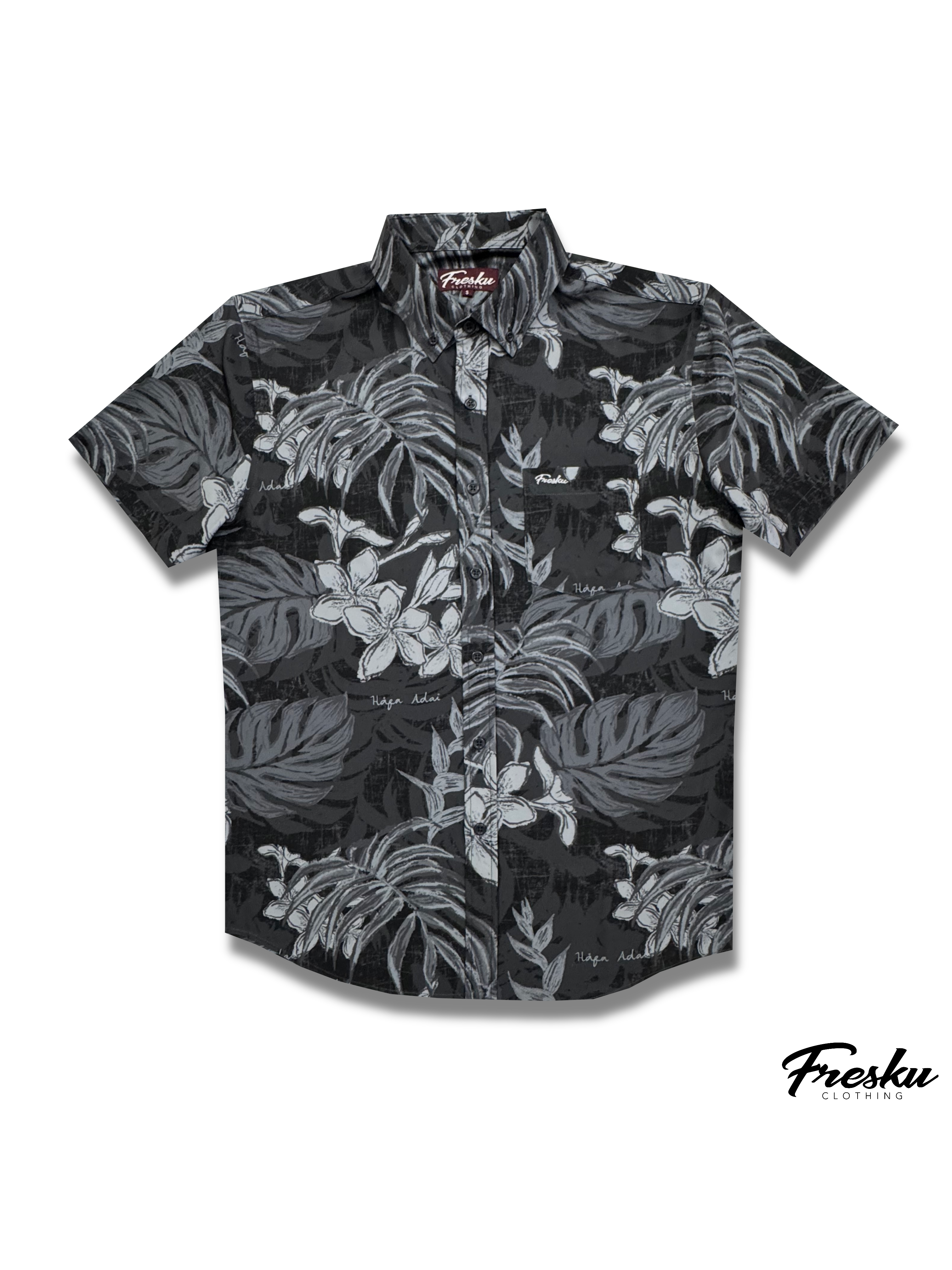 BLACK PLUMERIA SHADOWS-  ORIGINAL FIT