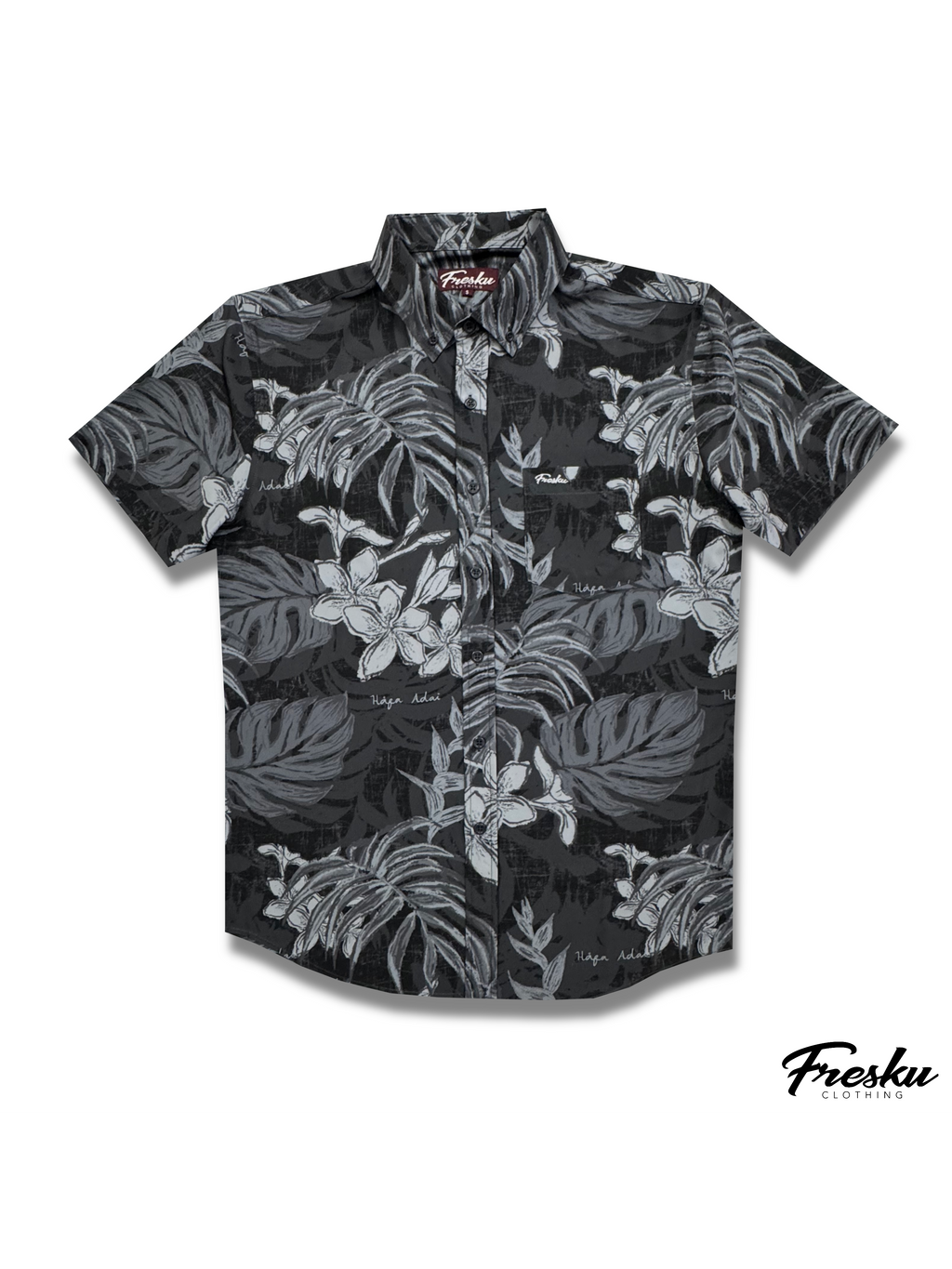 BLACK PLUMERIA SHADOWS-  ORIGINAL FIT