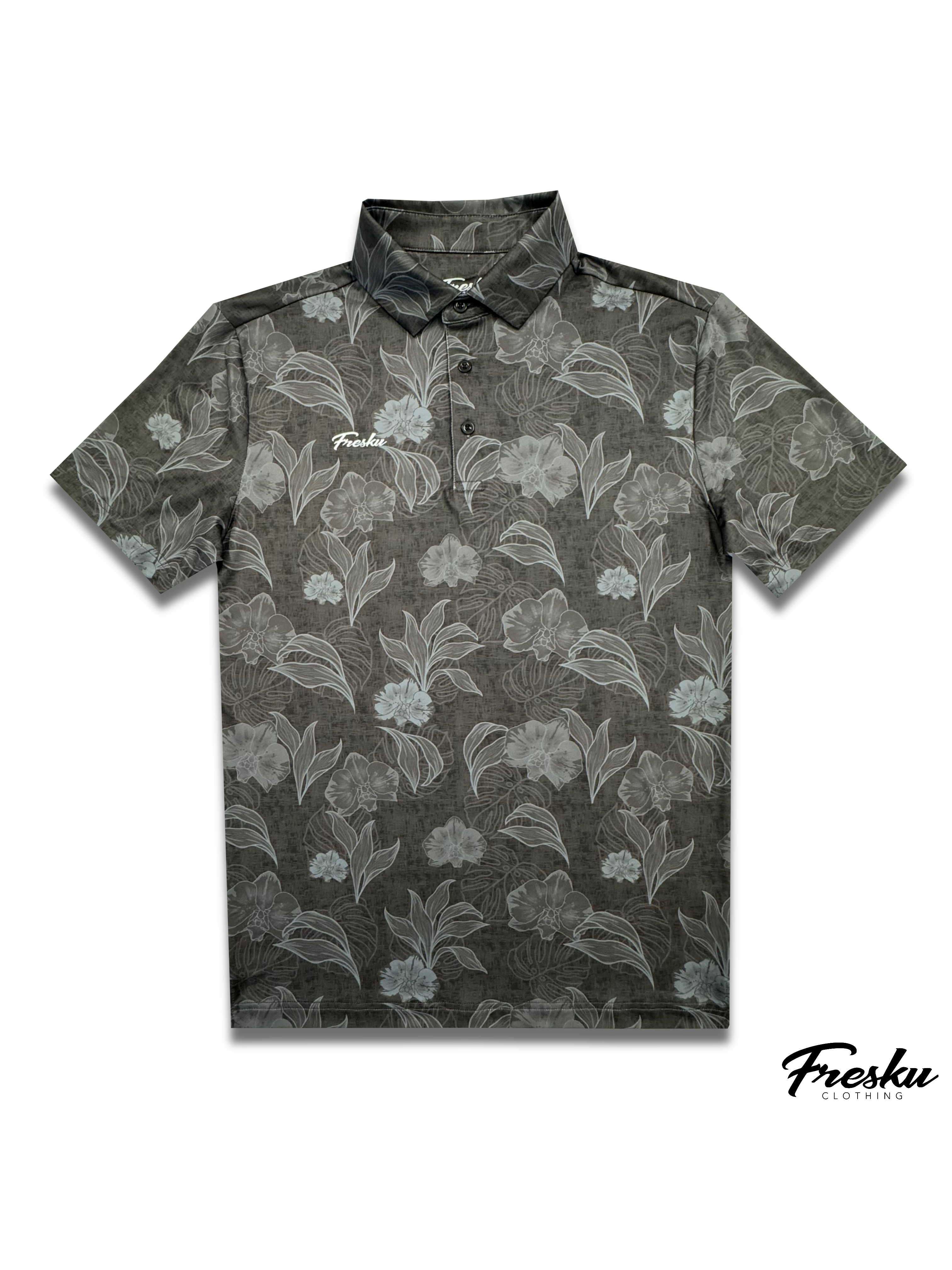 DARK GREY ORCHID HUES - ACTIVE POLO