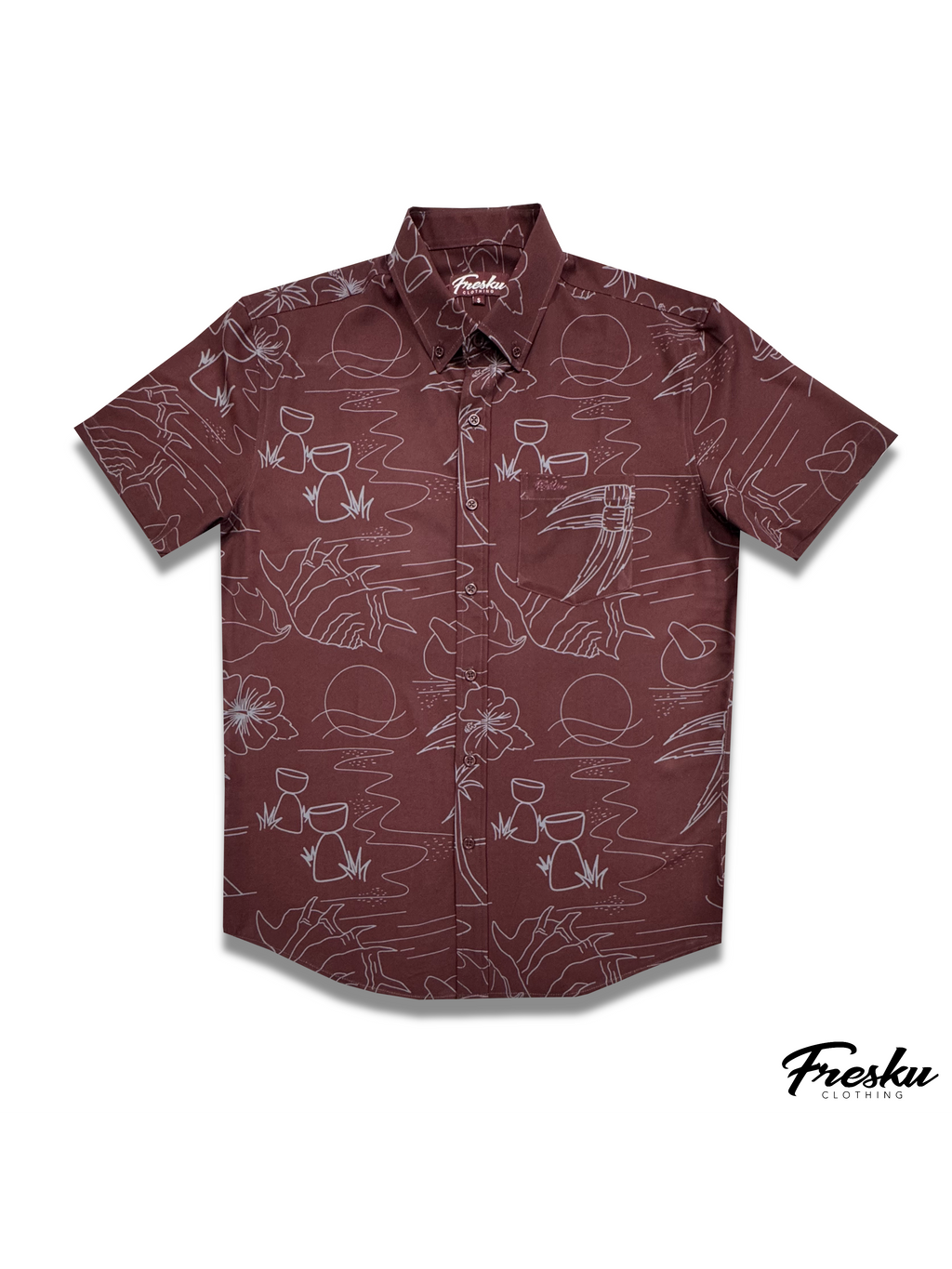 MAROON GUAHAN STORY  -  ORIGINAL FIT