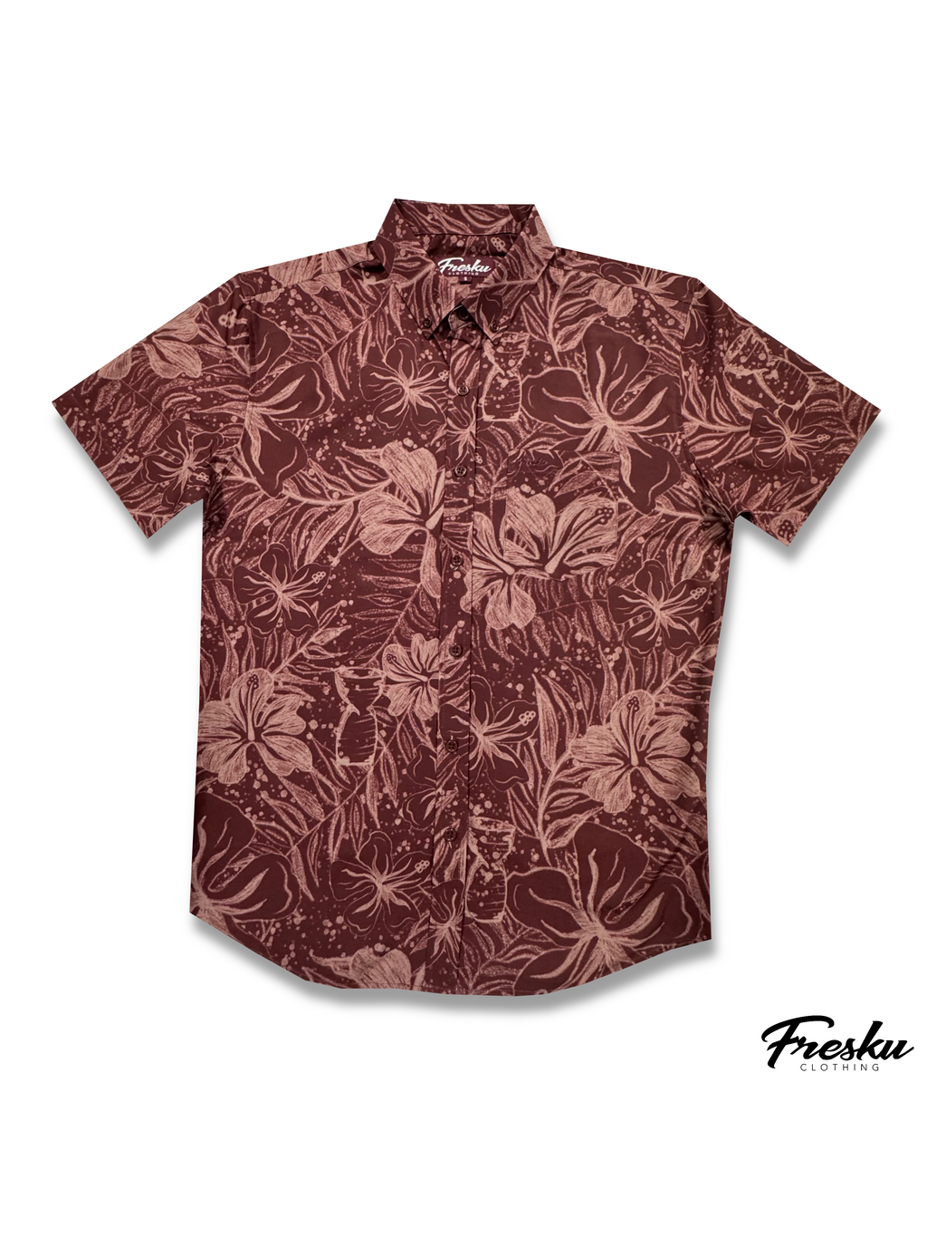 MAROON SKETCHY LATTE -  ORIGINAL FIT