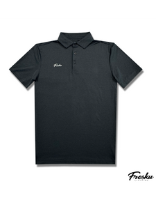 DEEP CHARCOAL GRAY - ACTIVE POLO