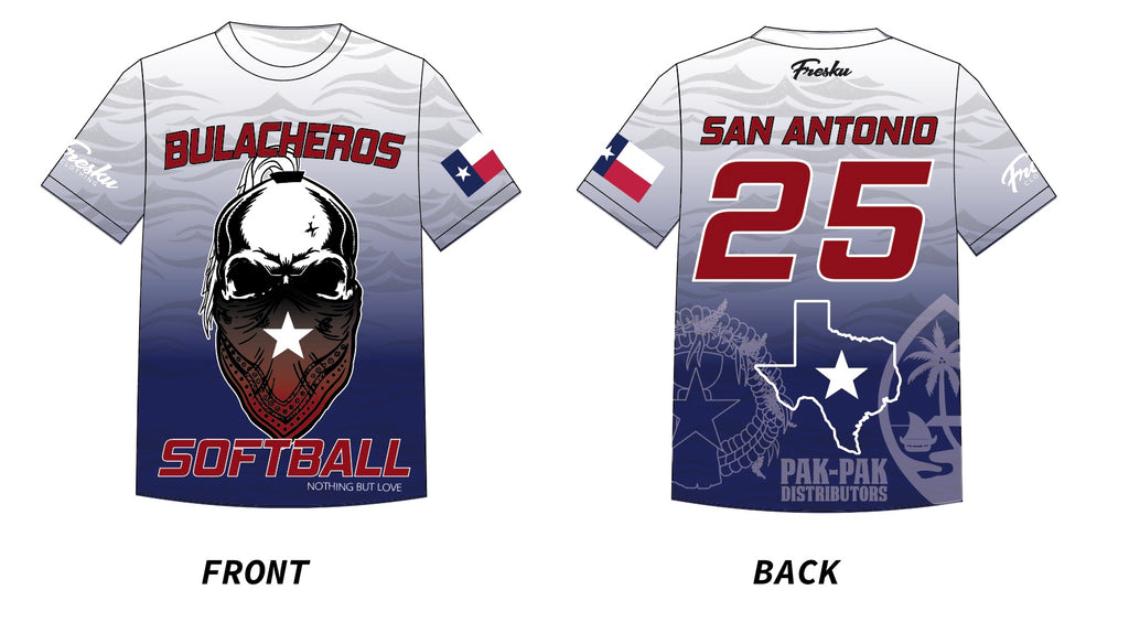 PRE-ORDER SAN ANTONIO TEXAS • NEW BULACHEROS TOURNAMENT JERSEY 2025