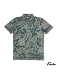 WOVEN TEAL GUASALI - ACTIVE POLO