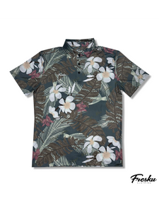 GRAY PLUMERIA - ACTIVE POLO