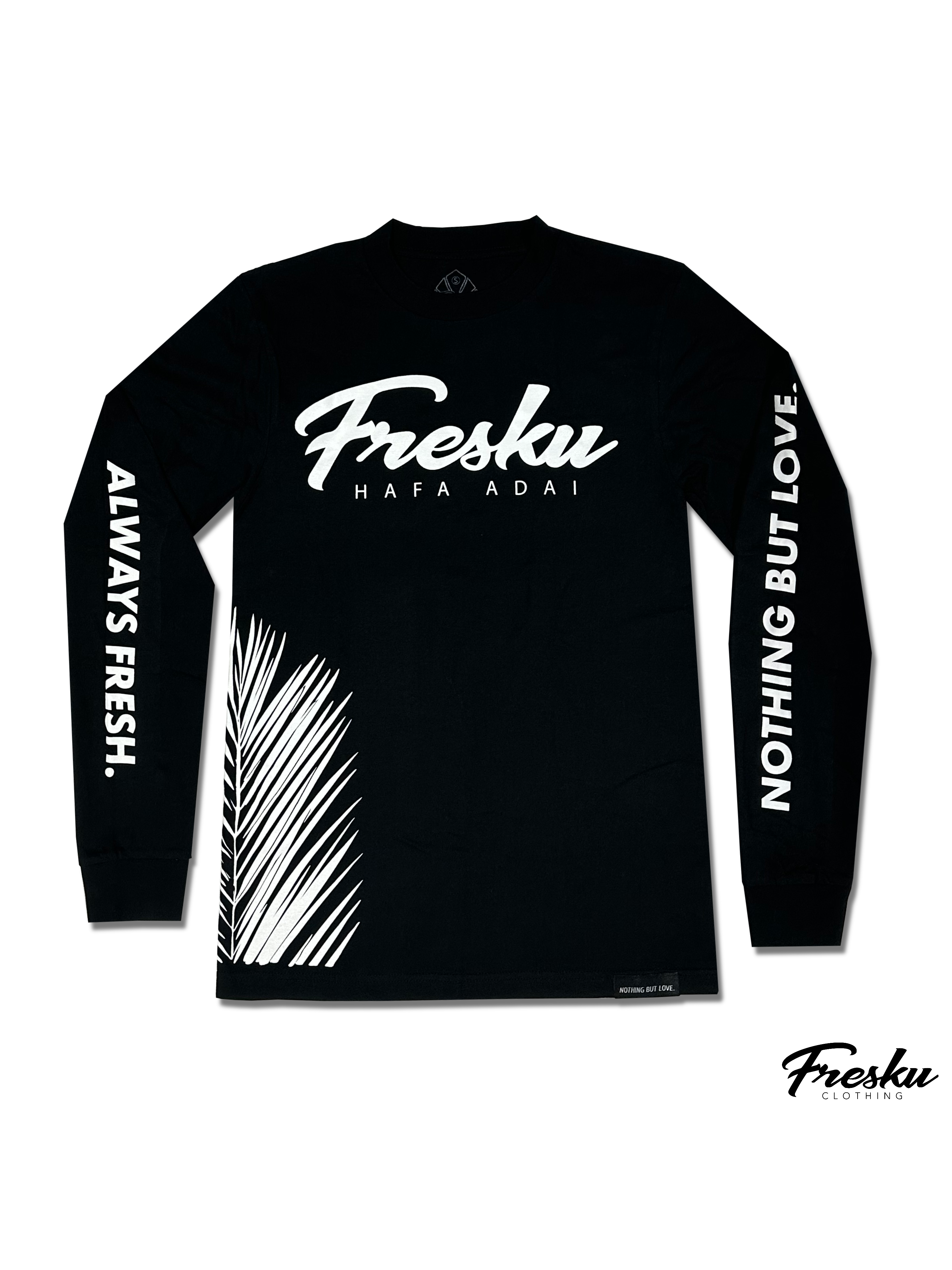 FRESKU HAFA ADAI PALM - L/S BLACK