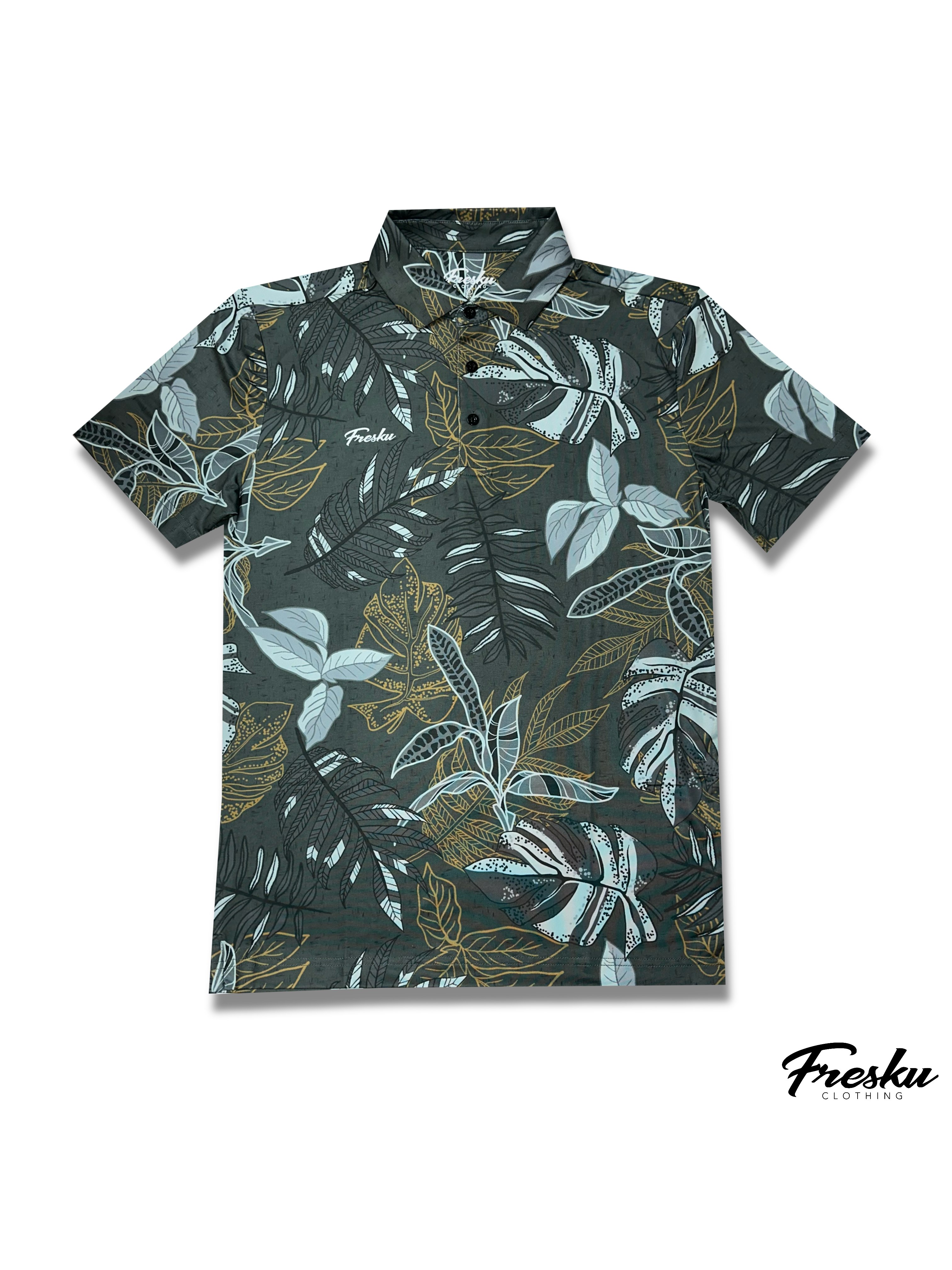 GRAY CROTON ARRAY POLO