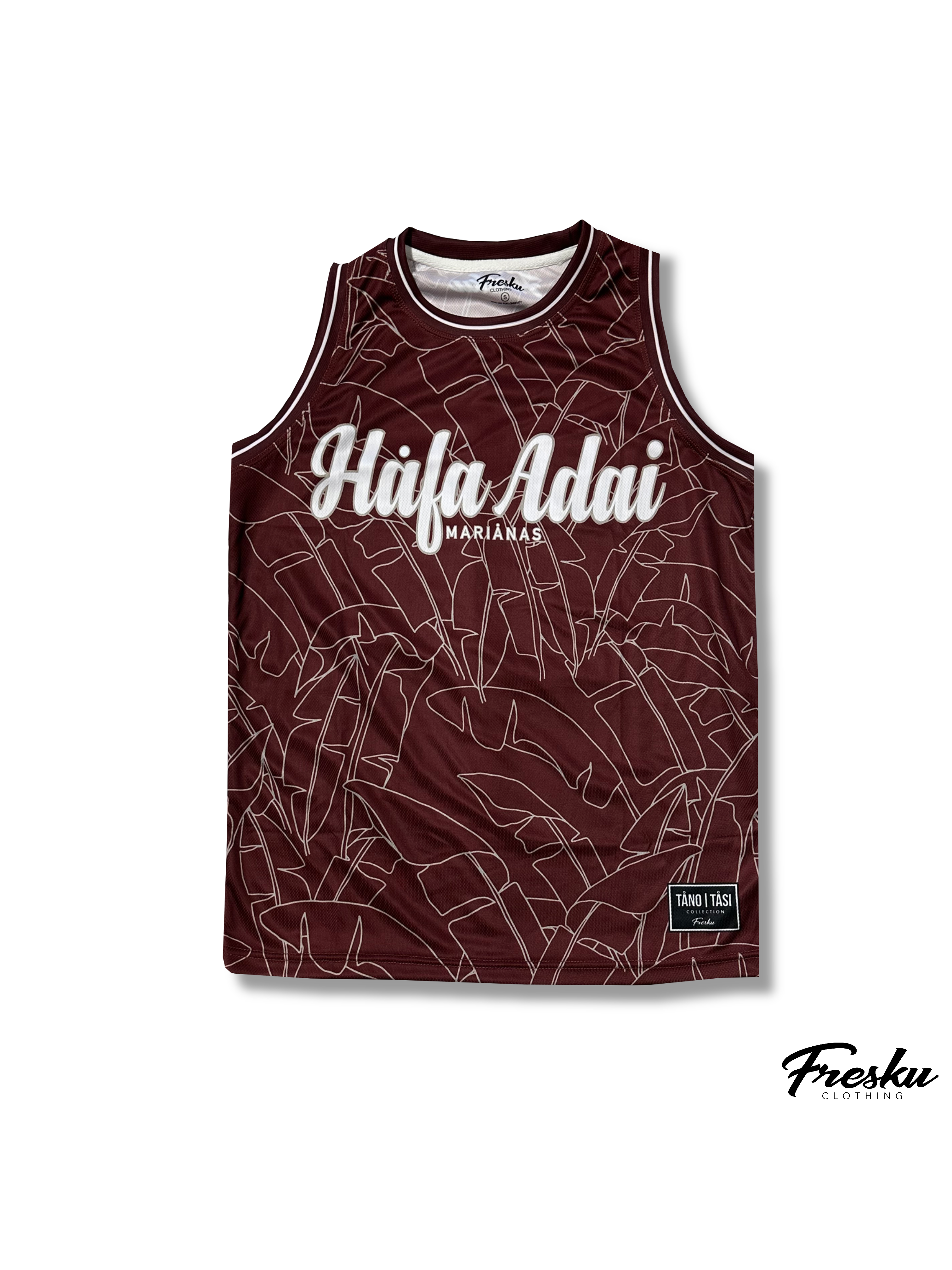 NEW JERSEY TANKTOP - HAFA ADAI MARIANAS MAROON AGA