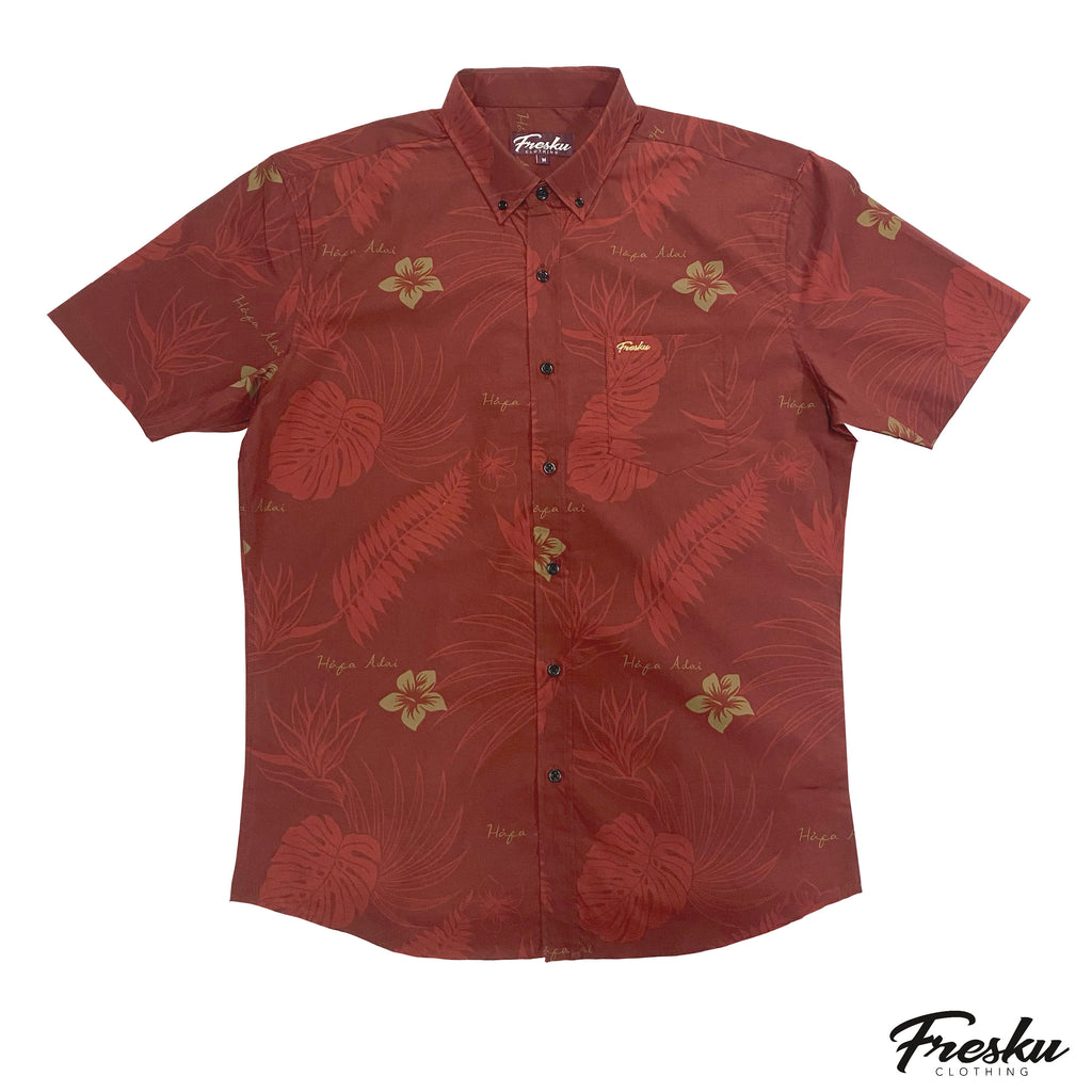 RUSTY RED BRICK HAFA ADAI FLOWER