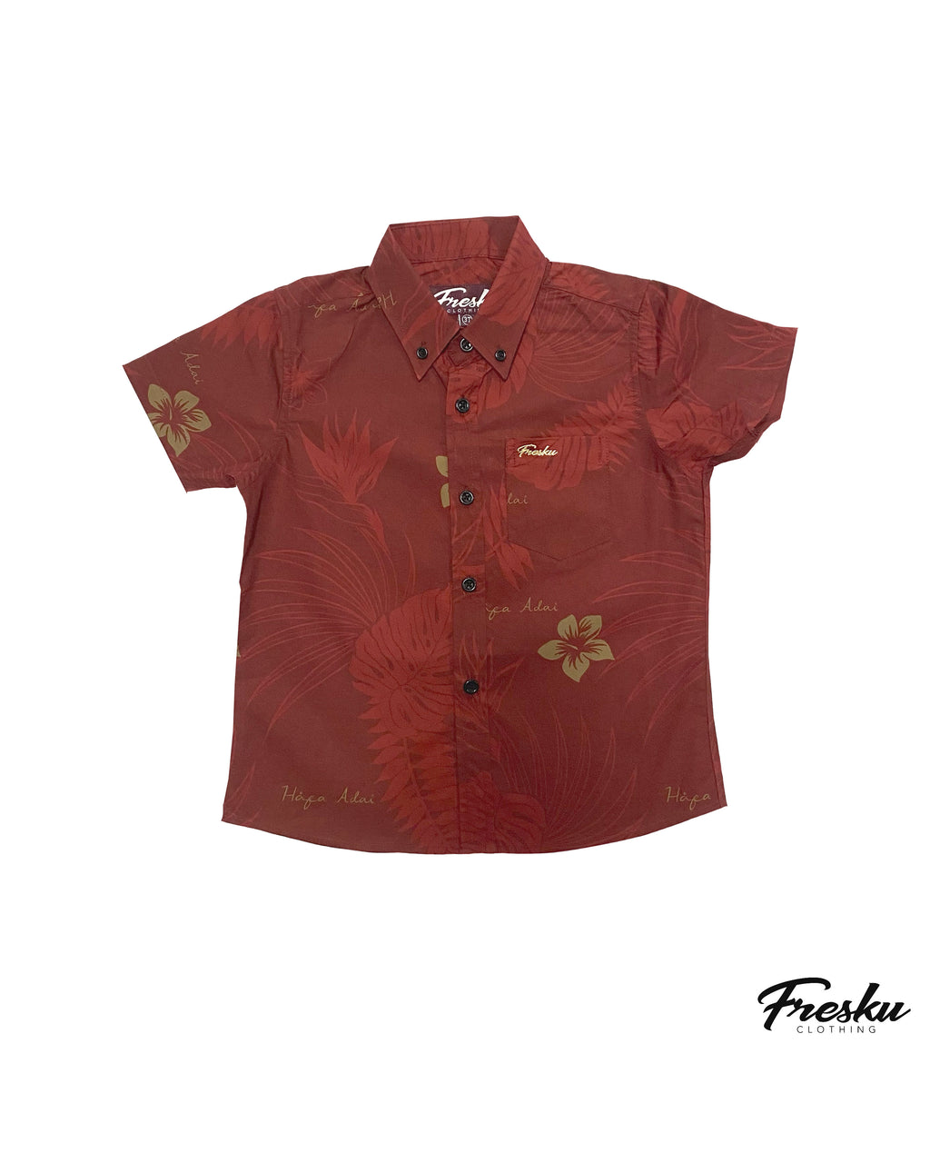 FRESKU K I D S - RUSTY RED BRICK HAFA ADAI FLOWER