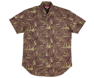 Green & Maroon Monstera