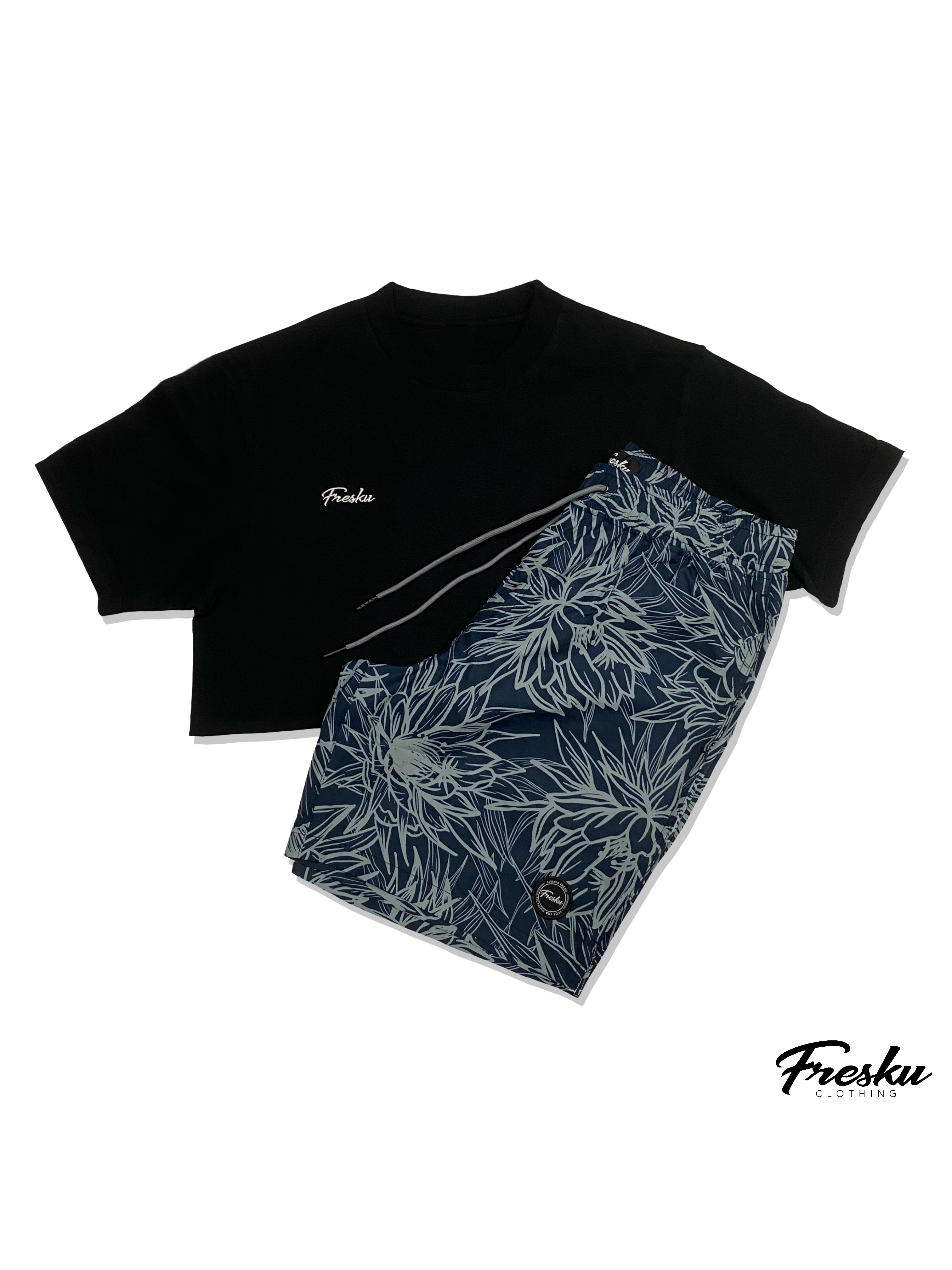 GO SHORTS - BLUE LILY
