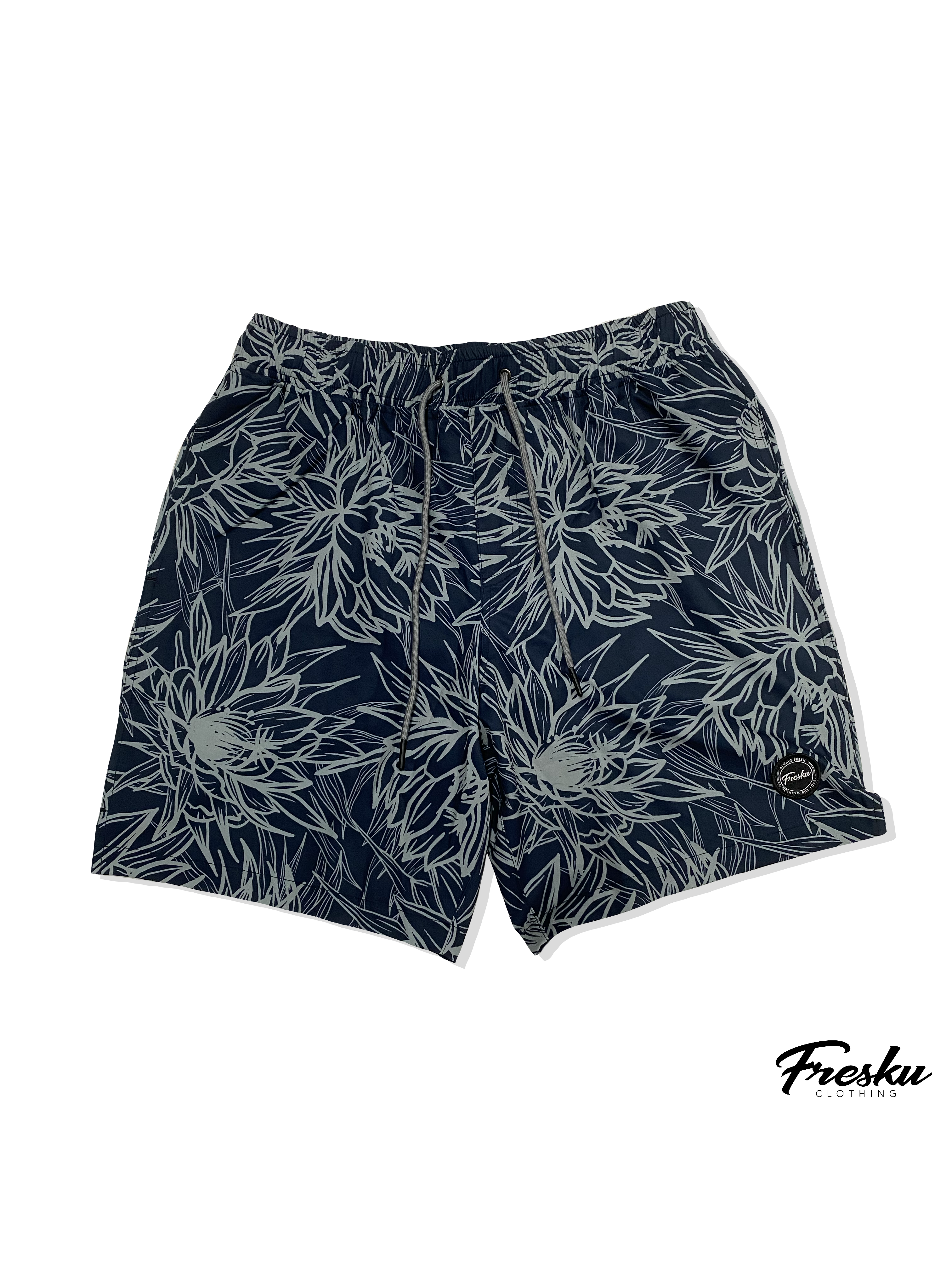 GO SHORTS - BLUE LILY