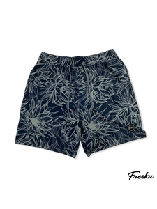 GO SHORTS - BLUE LILY