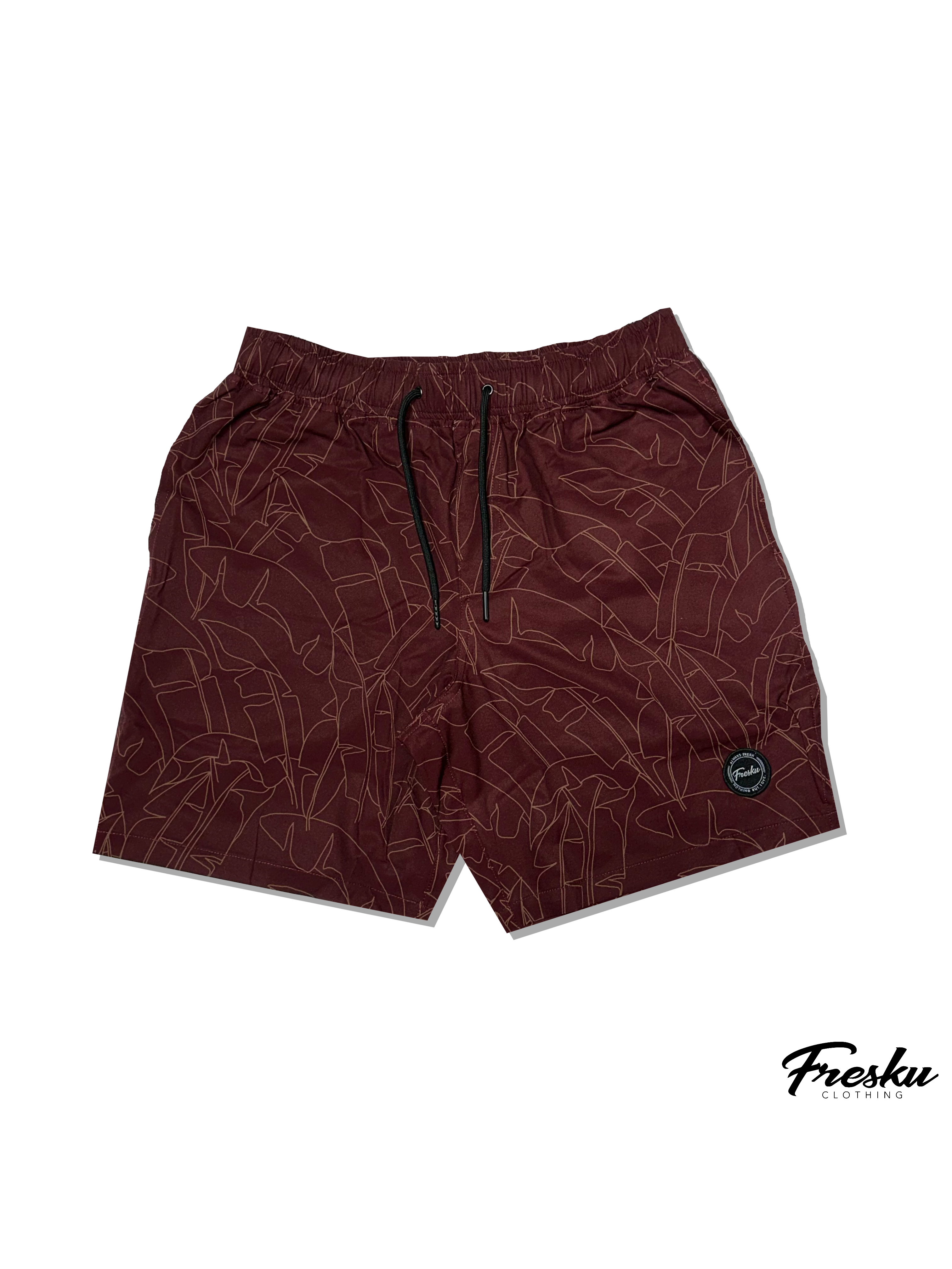 MAROON AGA SHORTS