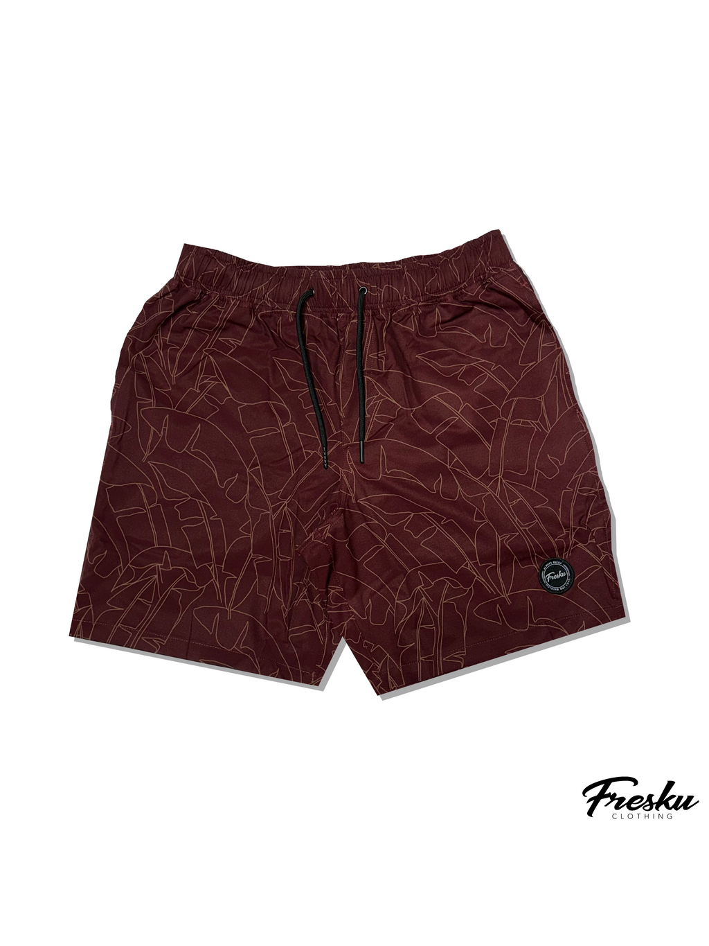 MAROON AGA SHORTS