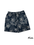 GO SHORTS - BLUE HIBISCUS
